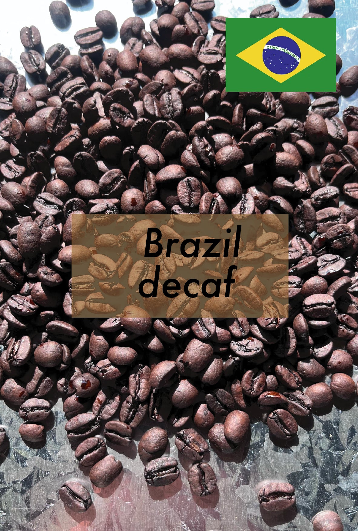 Brazil Decaf(city roast/中煎り〜中深煎り)