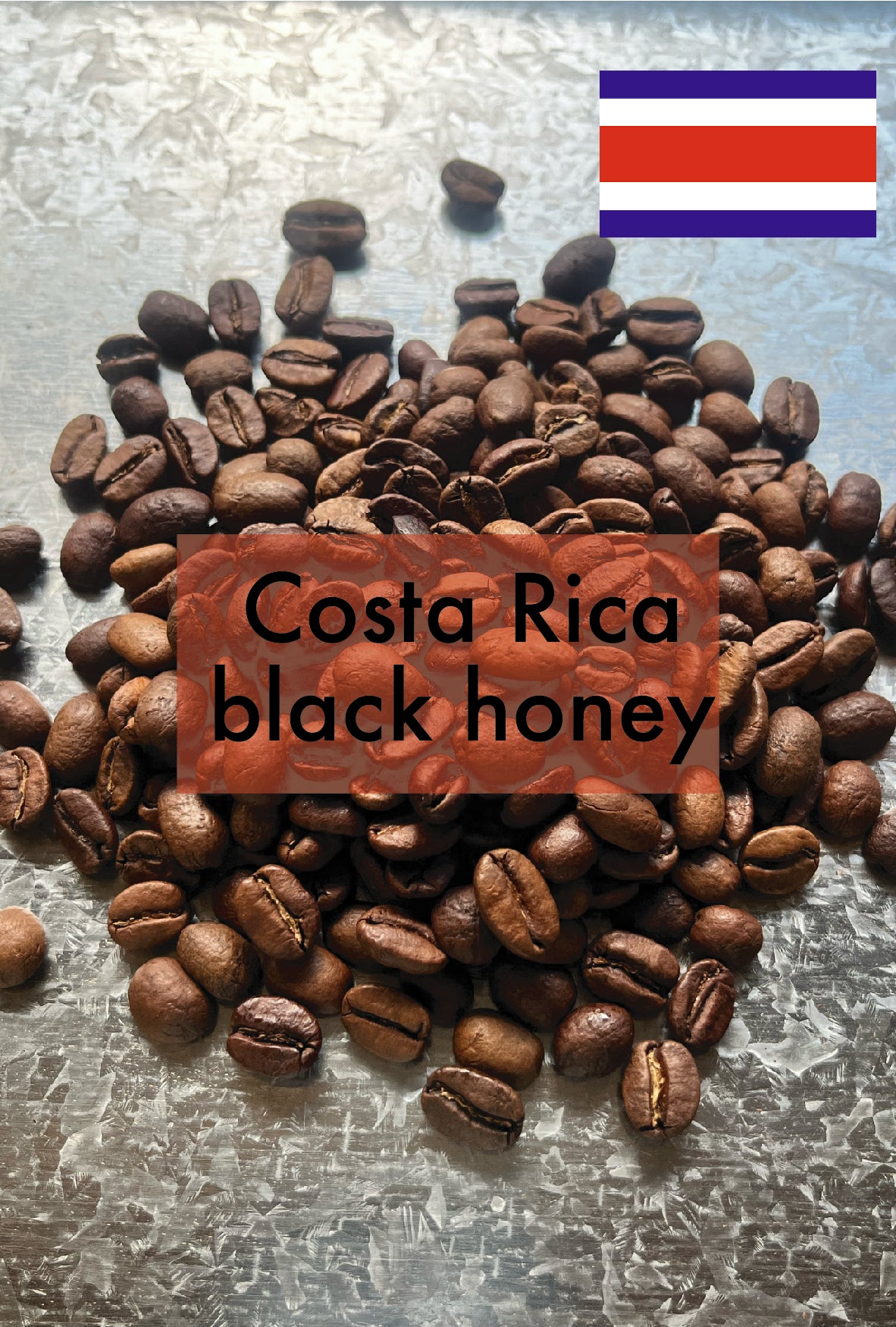 Costa Rica black honey（high roast／中煎り)