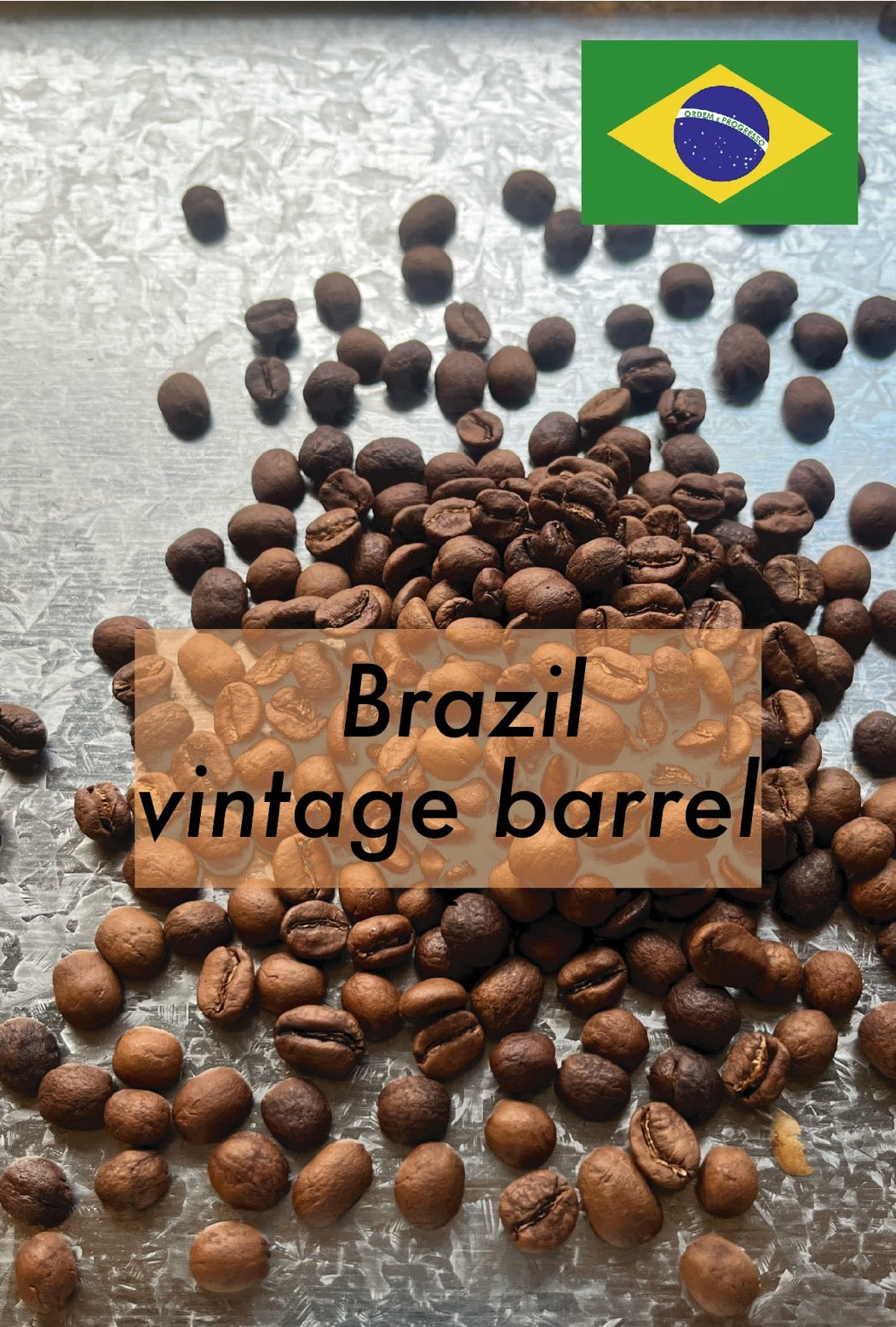 Brazil-vintage  barrel  coffee-( light  roast/浅煎り)